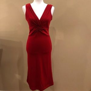 Banana a republic Red Sleeveless Dress, Size 8
